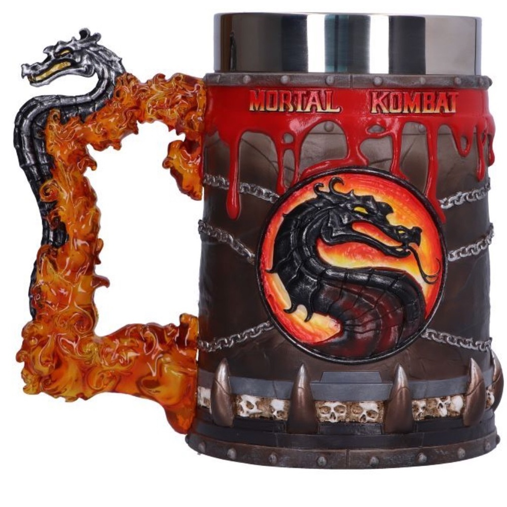 Mortal Kombat officially licensed, collectible tankard. Nemesis Now.